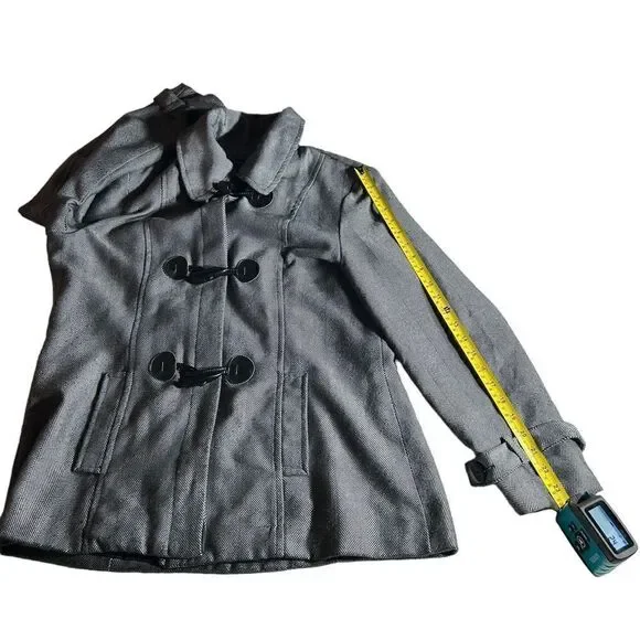 Robert Louis Wool Blend Coat Size L - Picture 6 of 6